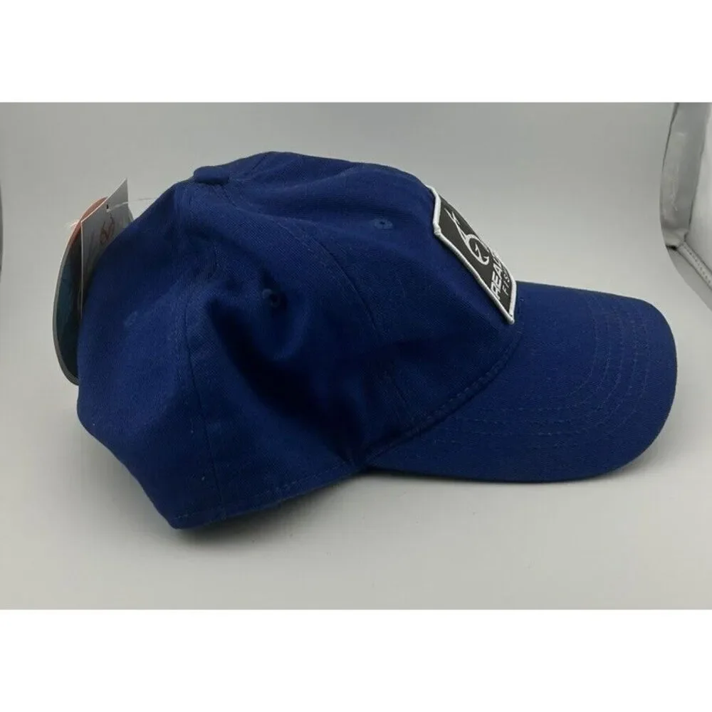 Realtree Active Fishing Hat  -‎ Adjustable - Mens Blue Outdoor Patch - NWT